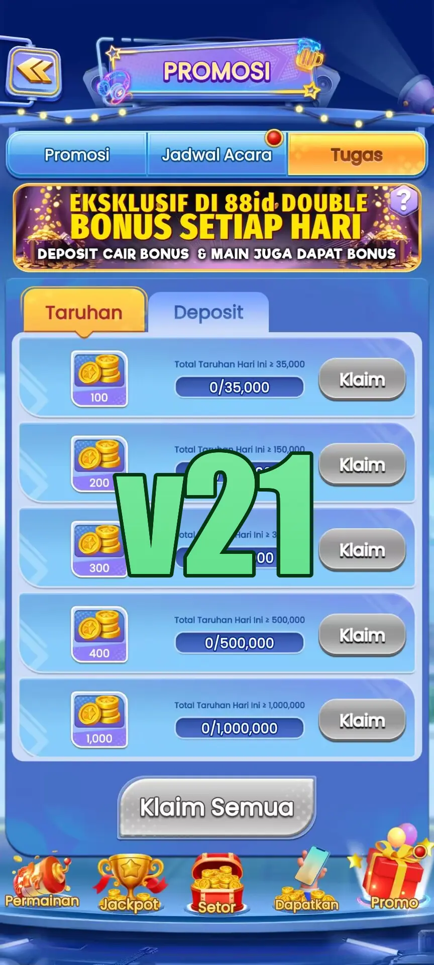 v21 Tangkapan Layar - APK Resmi